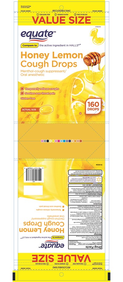 Equate Honey Lemon 160ct 10 1 2018